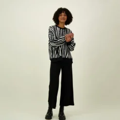 Metsola Kaikki Aikuisten Vaatteet|Paidat>ALLEY OVERSIZE SWEATER -COLLEGEPAITA | LICORICE