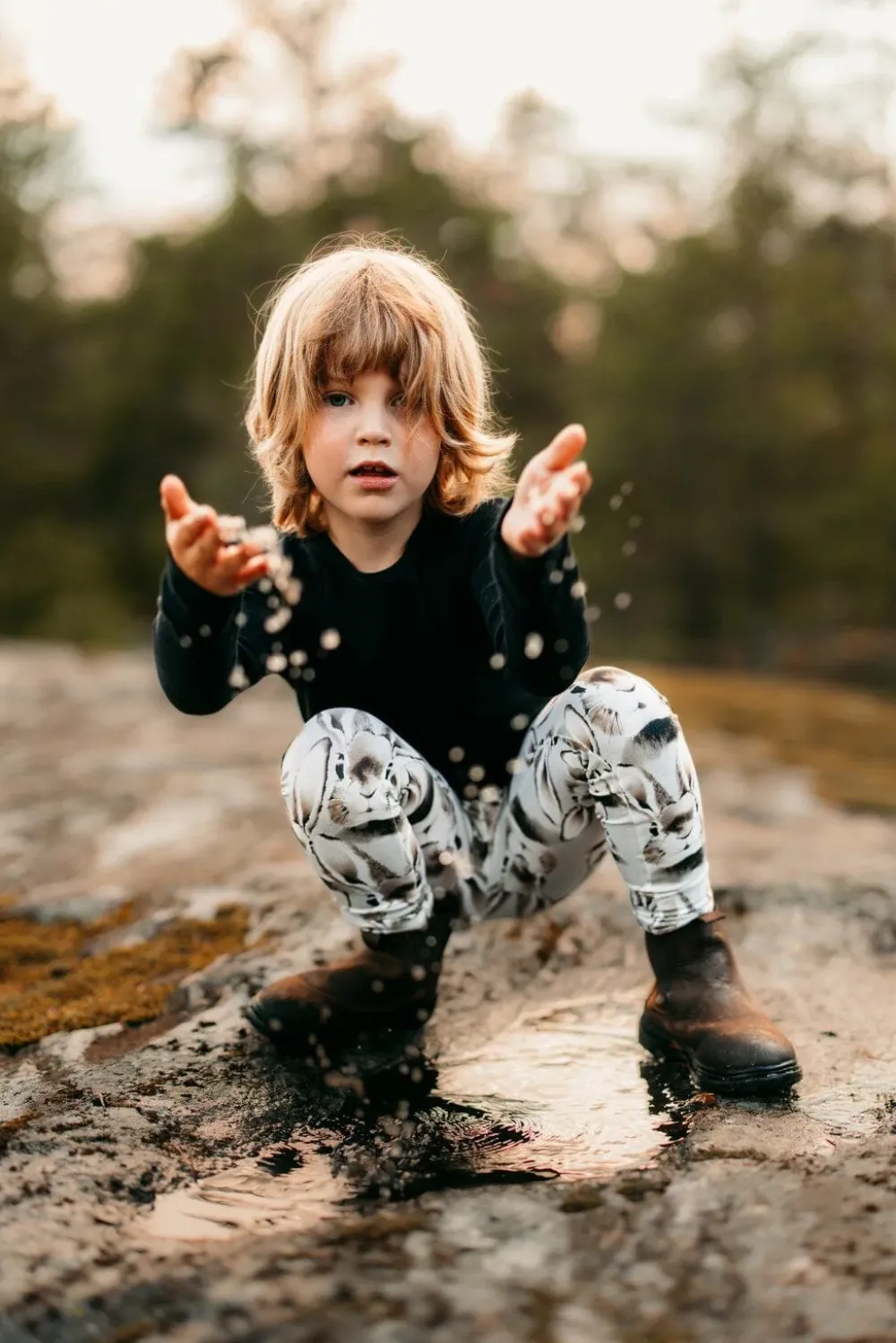 Metsola Klassikot|Housut & Legginsit>BUNNY GREY -LEGGINGSIT