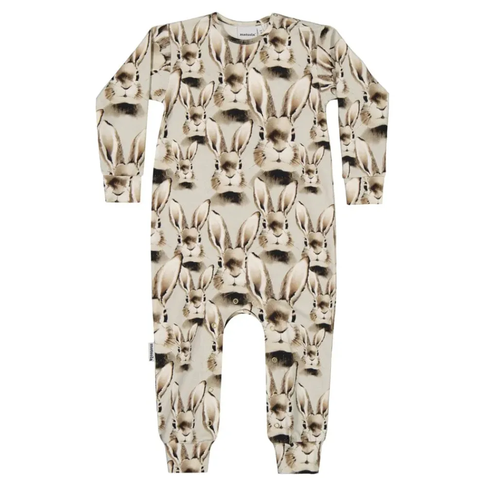 Metsola Klassikot|Jumpsuitit>BUNNY GREY ONESIE -HAALARI