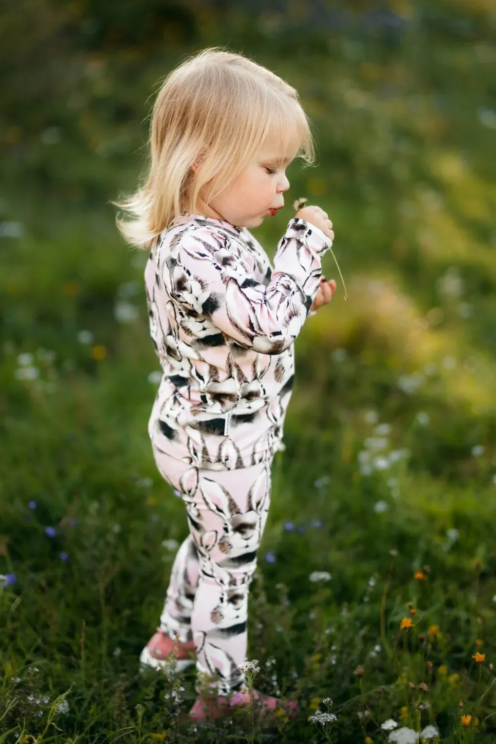 Metsola Klassikot|Housut & Legginsit>BUNNY PINK -LEGGINGSIT