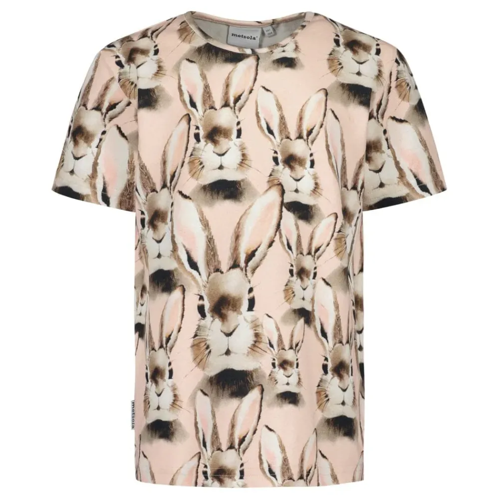 Metsola Klassikot|Paidat>BUNNY PINK -T-PAITA