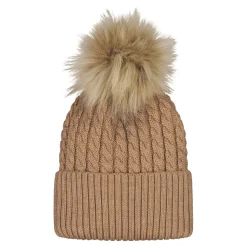 Metsola Päähineet Ja Huivit|Kaikki Aikuisten Asusteet>CABLE BEANIE -PALMIKKOPIPO, MERINOVILLA | PEANUT BUTTER
