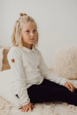 Metsola Klassikot|Paidat>COLLARED RIB -PAITA | VANILLA