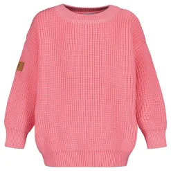 Metsola Paidat|Paidat>COTTON KNIT JUMPER -LASTEN NEULEPAITA | SPACE PINK
