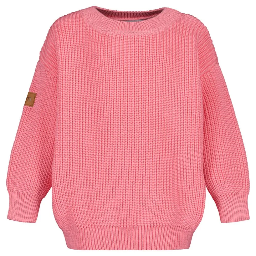 Metsola Paidat|Paidat>COTTON KNIT JUMPER -LASTEN NEULEPAITA | SPACE PINK