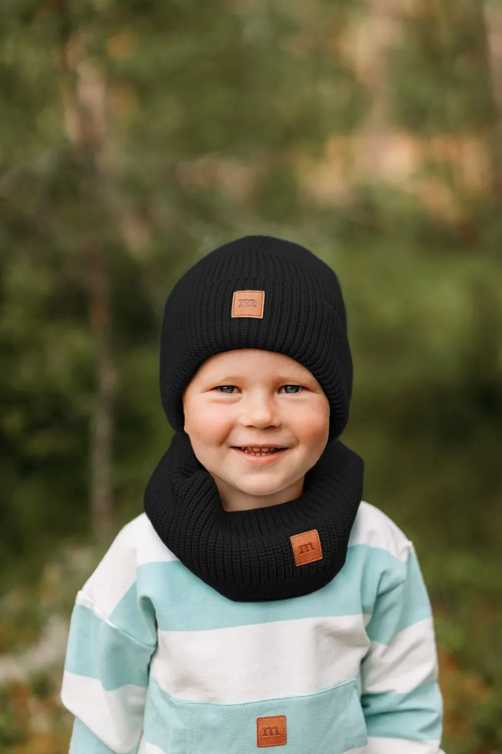 Metsola Päähineet Ja Huivit|Kaikki Aikuisten Asusteet>COTTON KNIT -PUUVILLAPIPO | LICORICE