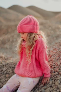 Metsola Päähineet Ja Huivit|Kaikki Aikuisten Asusteet>COTTON KNIT -TUUBIHUIVI, PUUVILLA | SPACE PINK