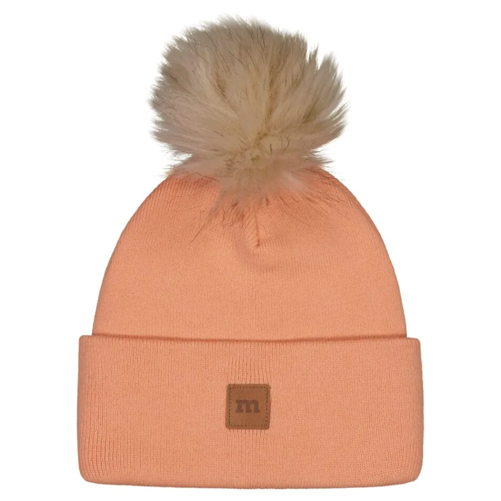 Metsola Päähineet Ja Huivit|Kaikki Aikuisten Asusteet>CRYSTAL BEANIE -PUUVILLAPIPO | MILKY APRICOT