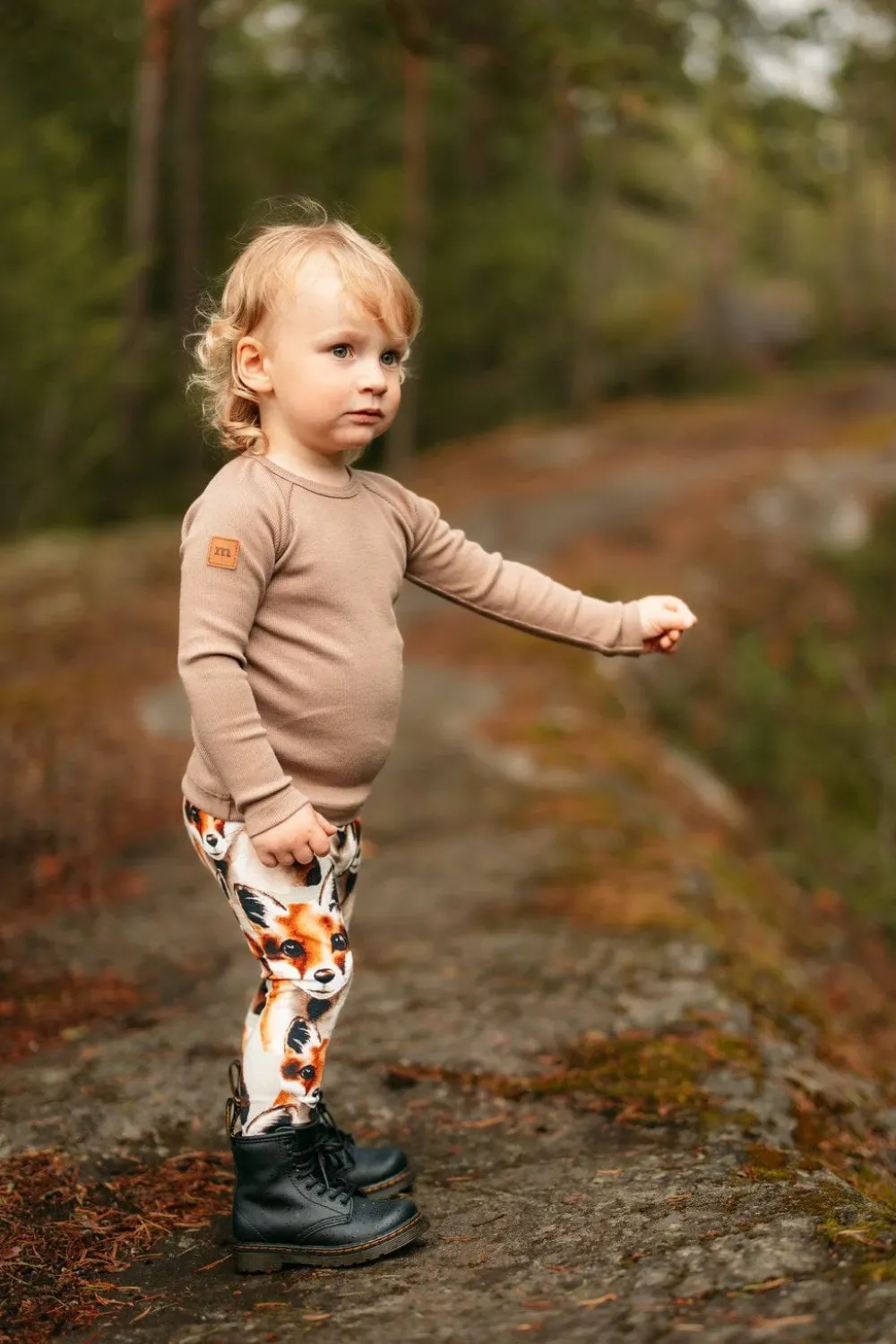Metsola Klassikot|Housut & Legginsit>FOX GREEN -LEGGINGSIT