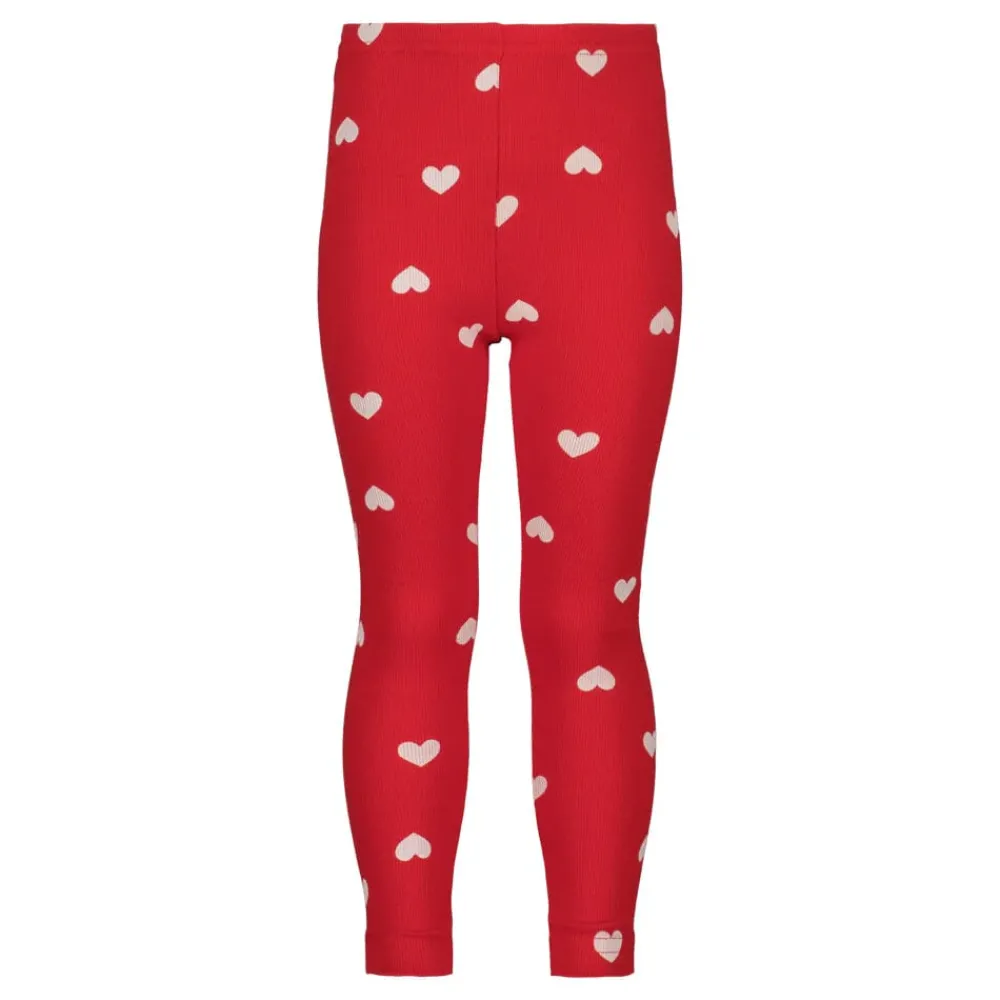 Metsola Housut & Legginsit|Housut & Legginsit>HEART SONG RIB -LEGGINGSIT | POPPY