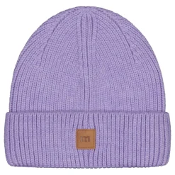 Metsola Päähineet Ja Huivit|Samanlaiset Asut Lapsen Kanssa>KNITTED BEANIE -MERINOVILLAPIPO | ICY LILAC