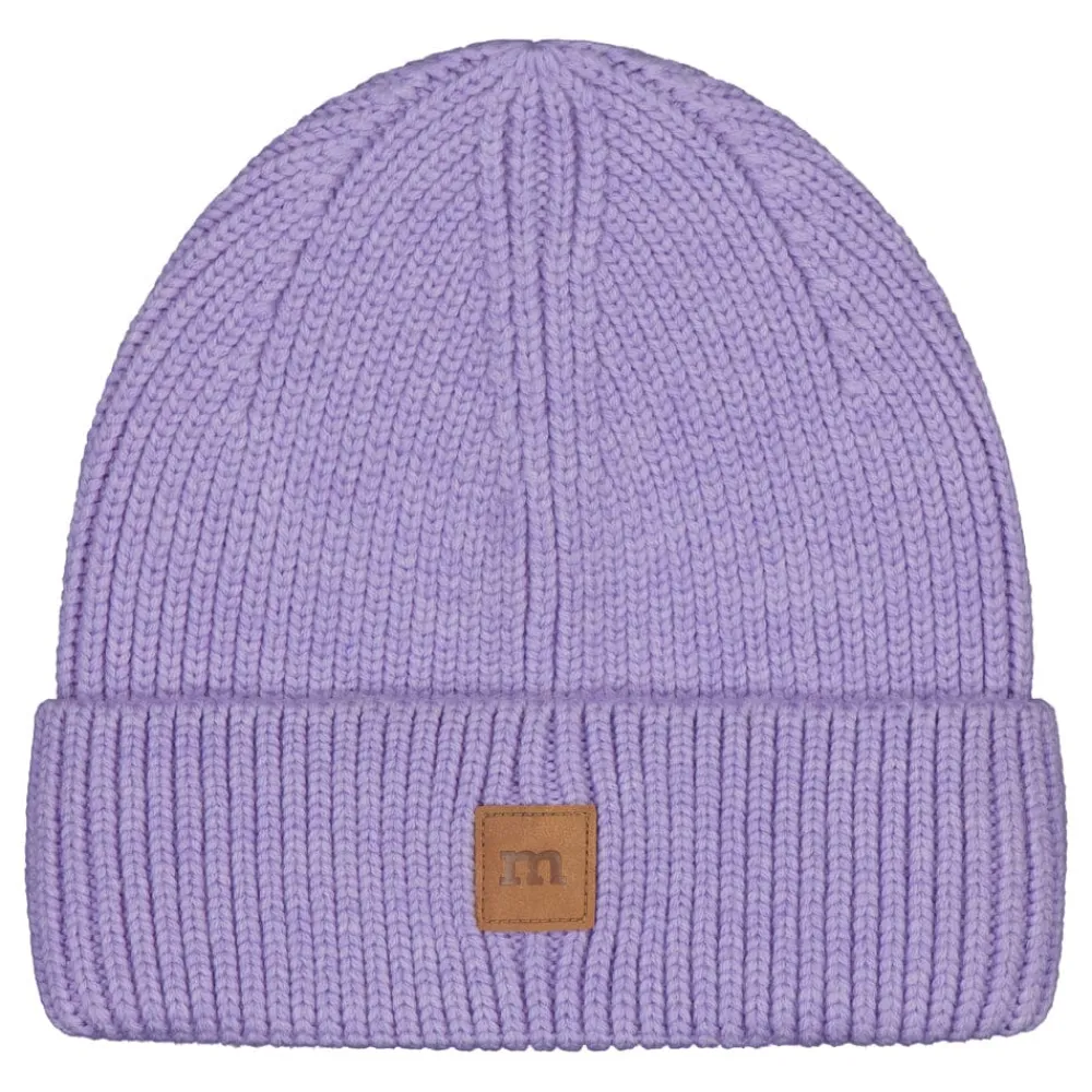 Metsola Päähineet Ja Huivit|Samanlaiset Asut Lapsen Kanssa>KNITTED BEANIE -MERINOVILLAPIPO | ICY LILAC