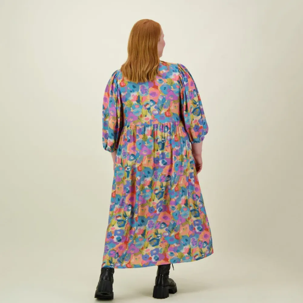 Metsola Kaikki Aikuisten Vaatteet|Samanlaiset Asut Lapsen Kanssa>MIRACLES VOLUME SLEEVE MIDI DRESS -MEKKO