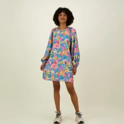 Metsola Kaikki Aikuisten Vaatteet|Samanlaiset Asut Lapsen Kanssa>MIRACLES VOLUME SLEEVE TUNIC DRESS -MEKKO