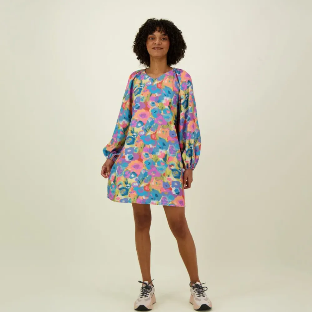 Metsola Kaikki Aikuisten Vaatteet|Samanlaiset Asut Lapsen Kanssa>MIRACLES VOLUME SLEEVE TUNIC DRESS -MEKKO
