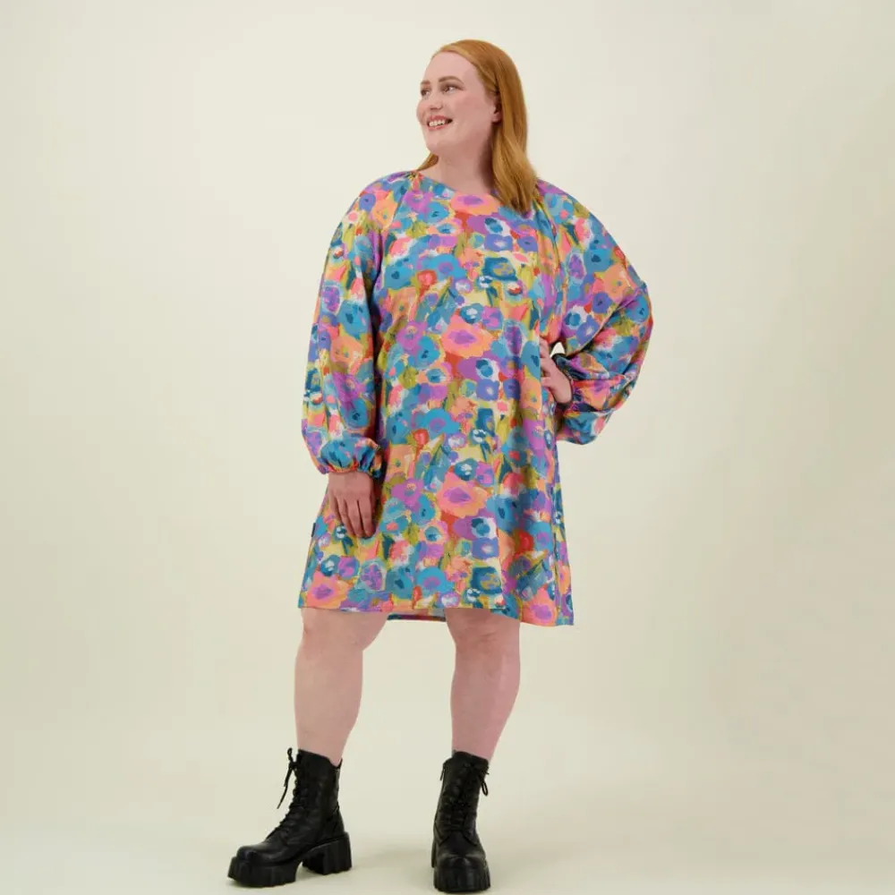 Metsola Kaikki Aikuisten Vaatteet|Samanlaiset Asut Lapsen Kanssa>MIRACLES VOLUME SLEEVE TUNIC DRESS -MEKKO