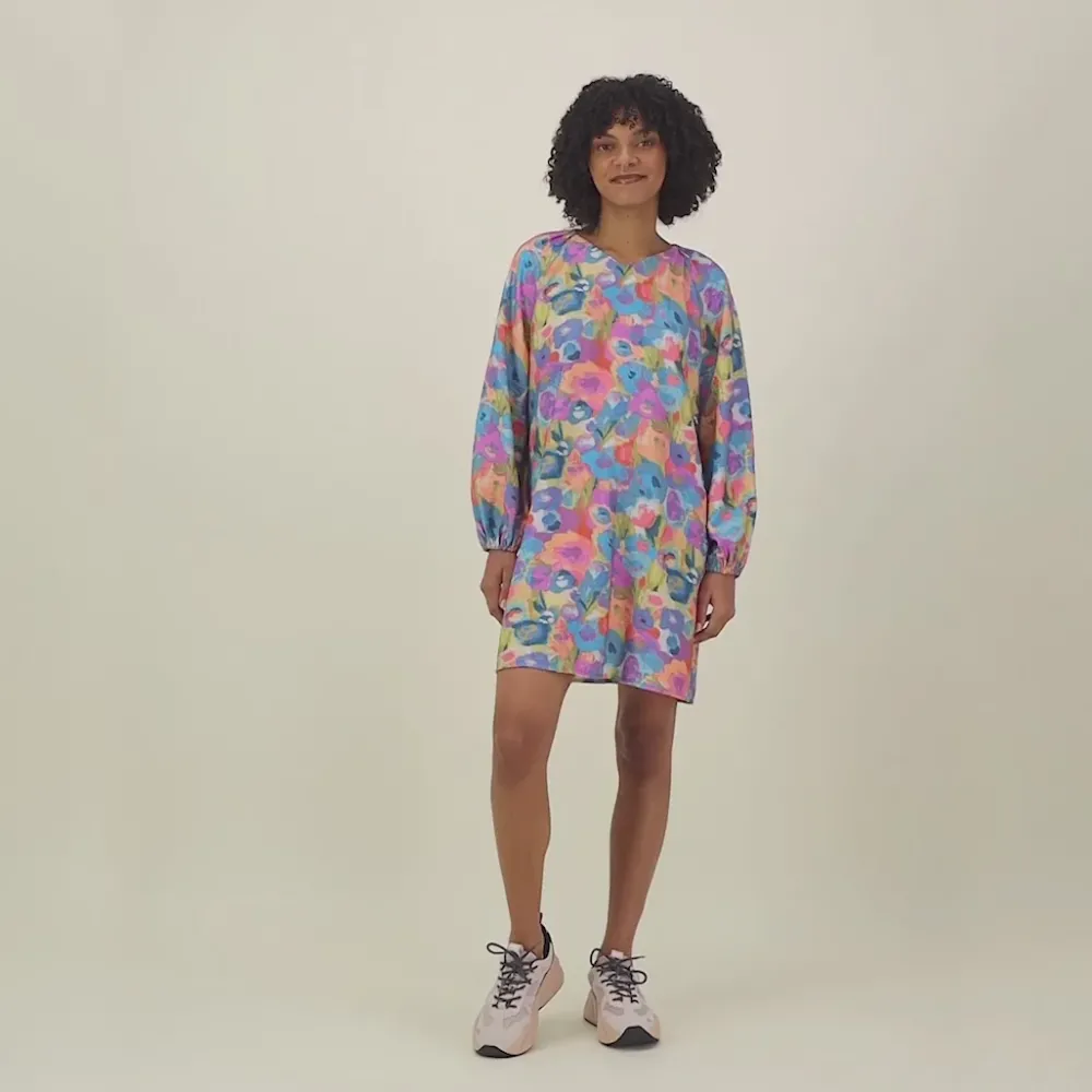 Metsola Kaikki Aikuisten Vaatteet|Samanlaiset Asut Lapsen Kanssa>MIRACLES VOLUME SLEEVE TUNIC DRESS -MEKKO