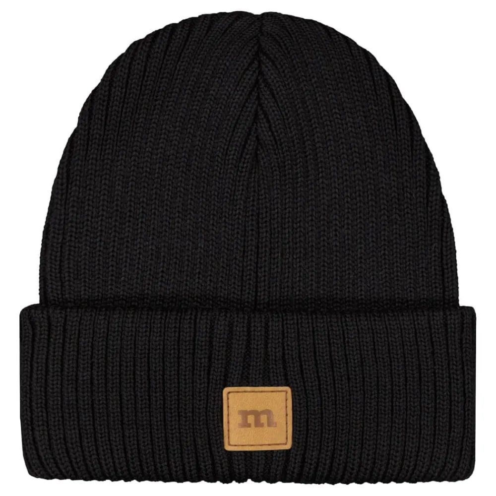 Metsola Päähineet Ja Huivit|Samanlaiset Asut Lapsen Kanssa>ONE COLOUR BEANIE -MERINOVILLAPIPO | BLACK