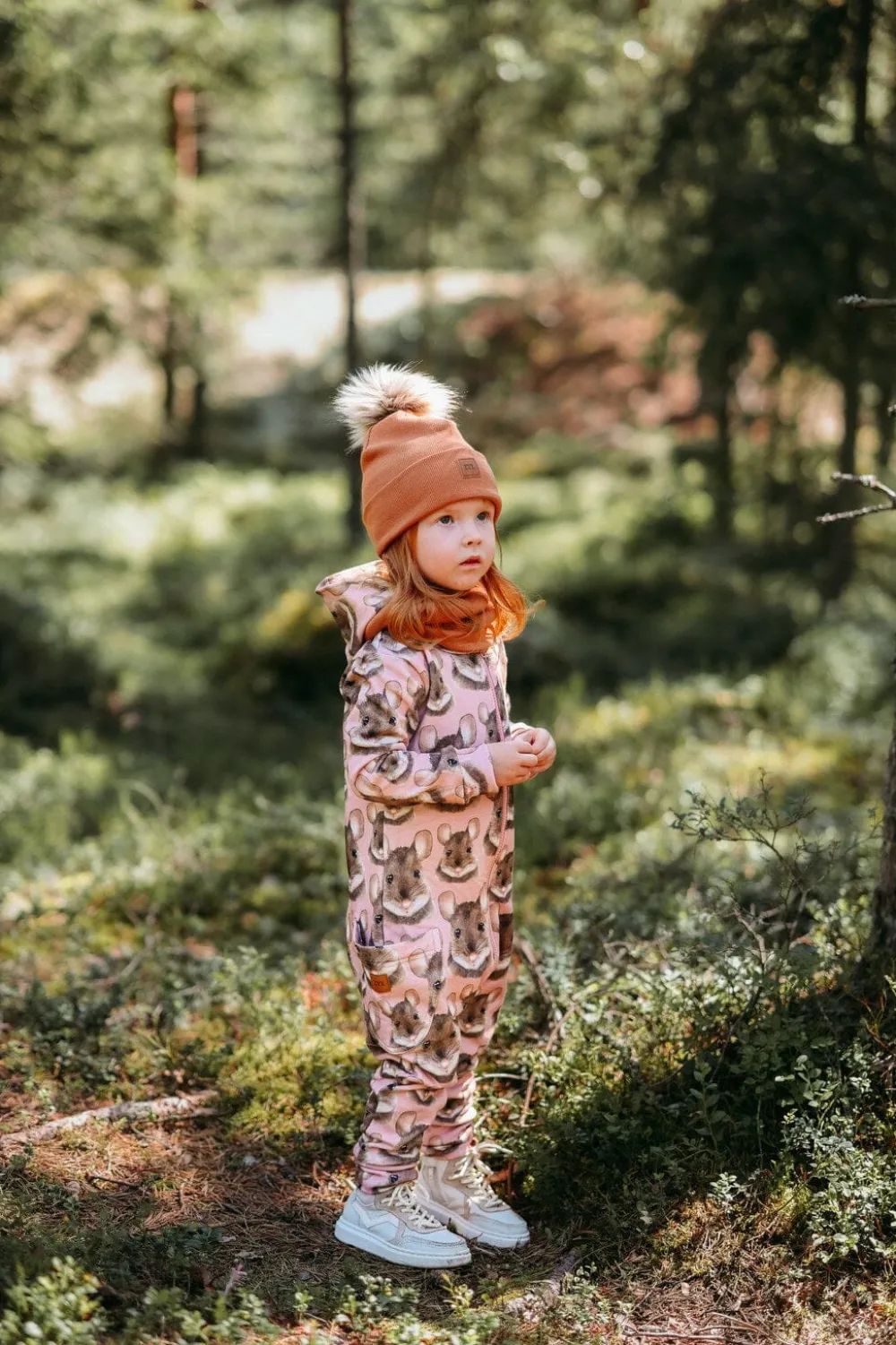 Metsola Päähineet Ja Huivit|Samanlaiset Asut Lapsen Kanssa>RIB BEANIE -TUPSUPIPO | PEANUT