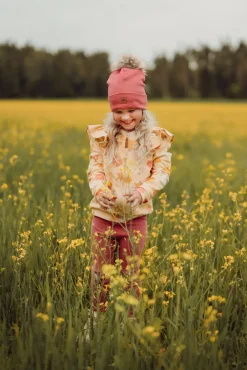 Metsola Päähineet Ja Huivit|Samanlaiset Asut Lapsen Kanssa>RIB BEANIE -TUPSUPIPO | RASPBERRY