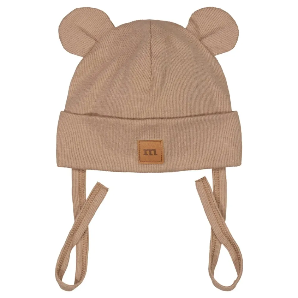 Metsola Päähineet Ja Huivit|Merinovillapipot>RIB BEAR BABY BEANIE -MERINOVILLAPIPO | MUDDY BOOTS