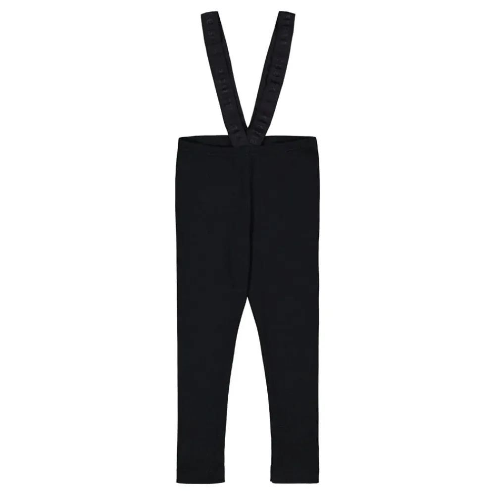 Metsola Klassikot|Housut & Legginsit>RIB BRACE PANTS -HENKSELIHOUSUT | BLACK