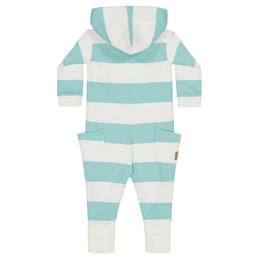 Metsola Jumpsuitit|Jumpsuitit>STRIPED JUMPSUIT | OCEAN/VANILLA