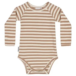 Metsola Bodyt|Bodyt>STRIPED RIB -BODY | MUDDY BOOTS/CREAMY