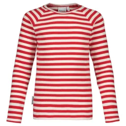 Metsola Paidat|Paidat>STRIPED RIB -PAITA | POPPY/CREAMY