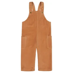 Metsola Housut & Legginsit|Housut & Legginsit>VELOUR OVERALLS -LAPPUHAALARI | PEANUT